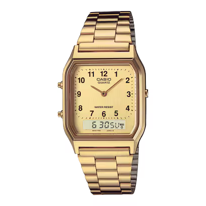 Reloj Casio AQ-230GA-9BMQ Dorado Vintage Water Resistant