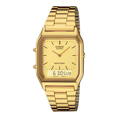 Reloj Casio AQ-230GA-9DM Dorado Vintage Ana-Digi