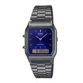 Reloj Casio AQ-230GG-2ADF Gris Acero Analógico Digital