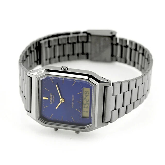 Reloj Casio AQ-230GG-2ADF Gris Acero Analógico Digital