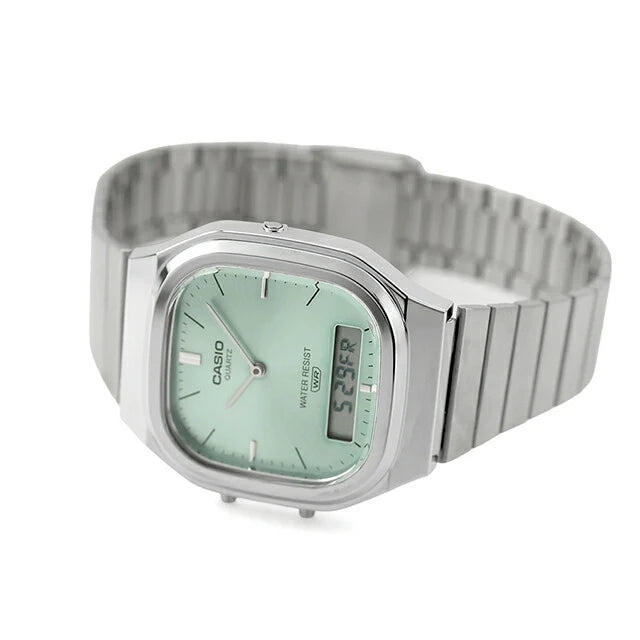 Reloj Casio Vintage AQ-240E-2ADF Azul Claro Analógico Digital