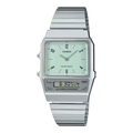 Reloj Casio AQ-800E-3A Verde Acero Vintage