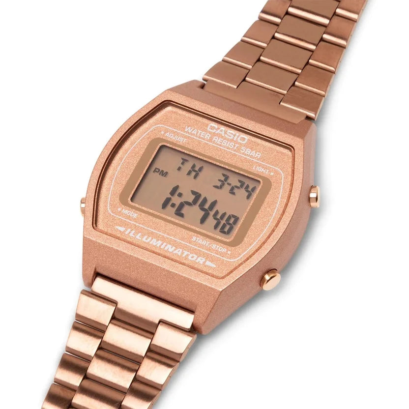 Reloj Casio Vintage B640WC-5ADF Oro Rosa Digital 50M