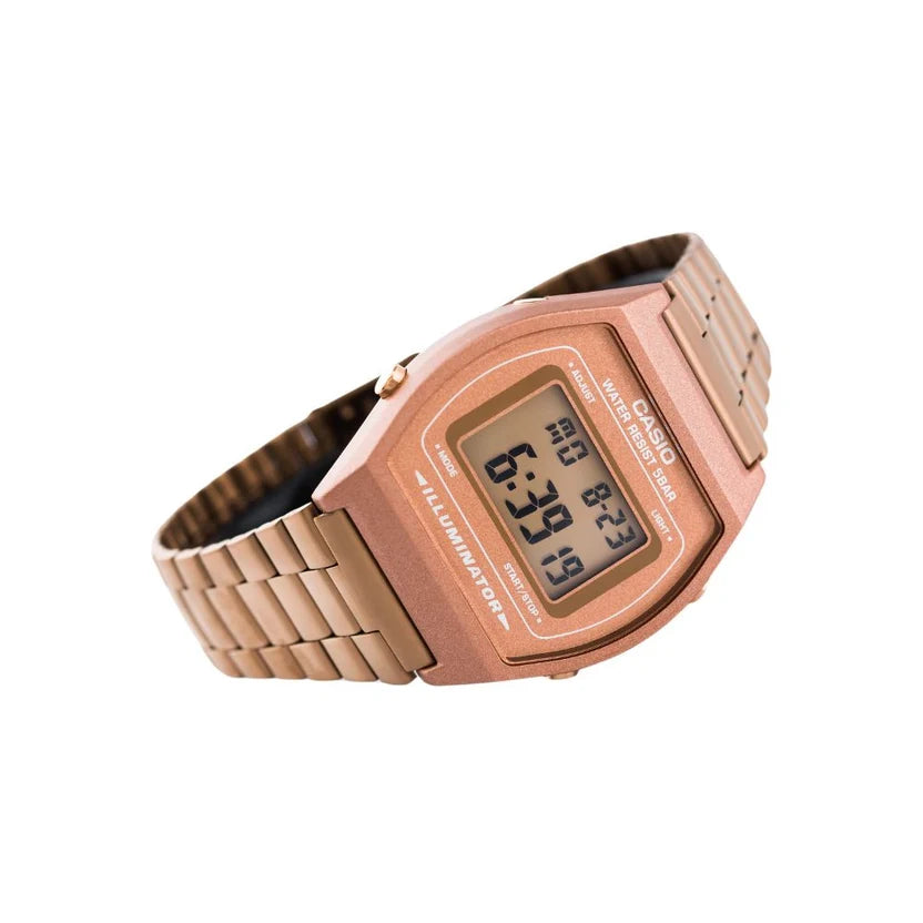 Reloj Casio Vintage B640WC-5ADF Oro Rosa Digital 50M