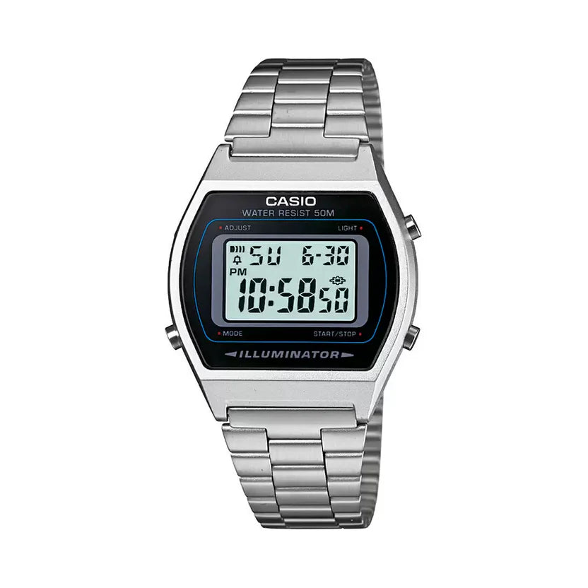 Reloj Casio B640WD-1AV Plateado Digital Acero