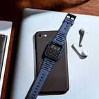 Reloj Casio CA-53WF-2BDF Azul Resina Calculadora Vintage
