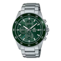 Reloj Casio EDIFICE EFR-526D-3AV Cronógrafo Esfera Verde 100M