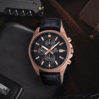 Reloj Casio Edifice EFV-610ECL-1AUDF Negro Cuero 100M
