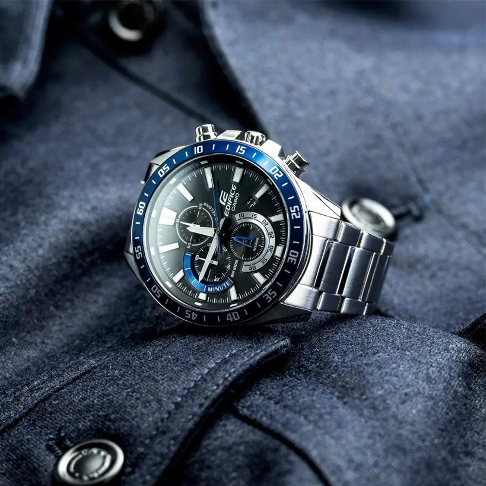 Reloj Casio EDIFICE EFV-620D-1A2V Cronógrafo Acero Inoxidable 100M