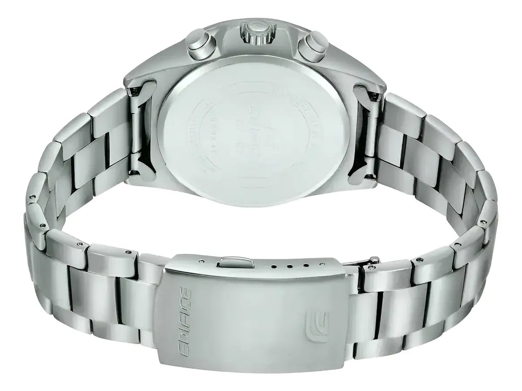 Reloj Casio EDIFICE EFV-650D-1AV Acero Inoxidable Esfera Negra 100M