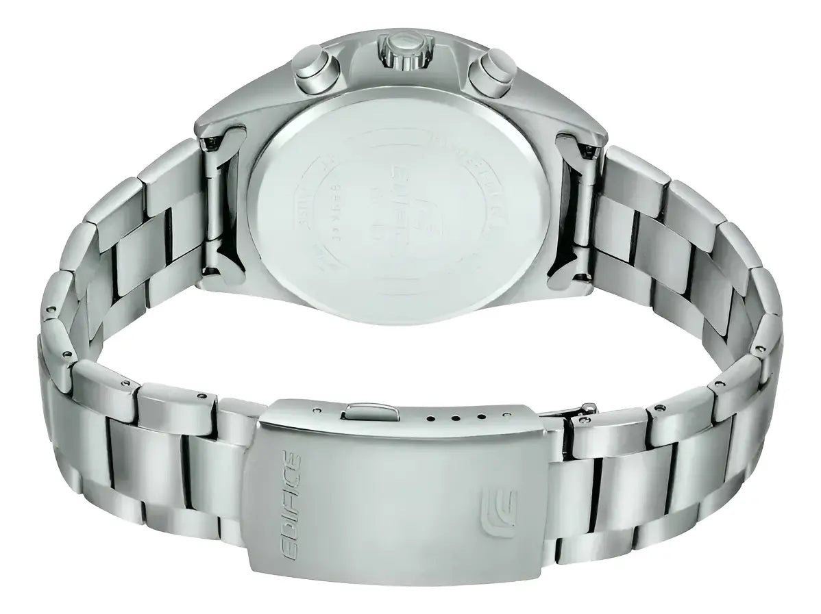 Reloj Casio EDIFICE EFV-650D-1AV Acero Inoxidable Esfera Negra 100M