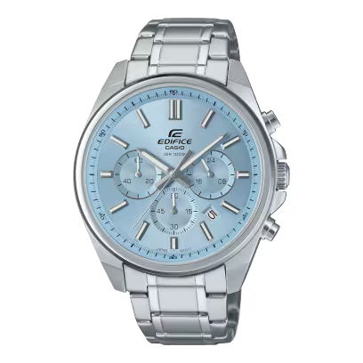 Reloj Casio EDIFICE EFV-650D-2BV Acero Inoxidable Esfera Azul 100M