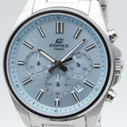 Reloj Casio EDIFICE EFV-650D-2BV Acero Inoxidable Esfera Azul 100M