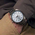 Reloj Casio EDIFICE EFV-650D-2BV Acero Inoxidable Esfera Azul 100M