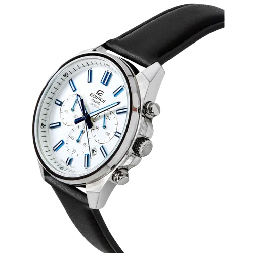 Reloj Casio EDIFICE EFV-650L-7AV Correa de Cuero Negro 100M