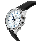 Reloj Casio EDIFICE EFV-650L-7AV Correa de Cuero Negro 100M