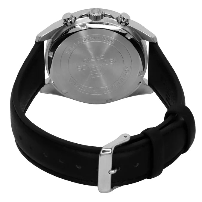 Reloj Casio EDIFICE EFV-650L-7AV Correa de Cuero Negro 100M