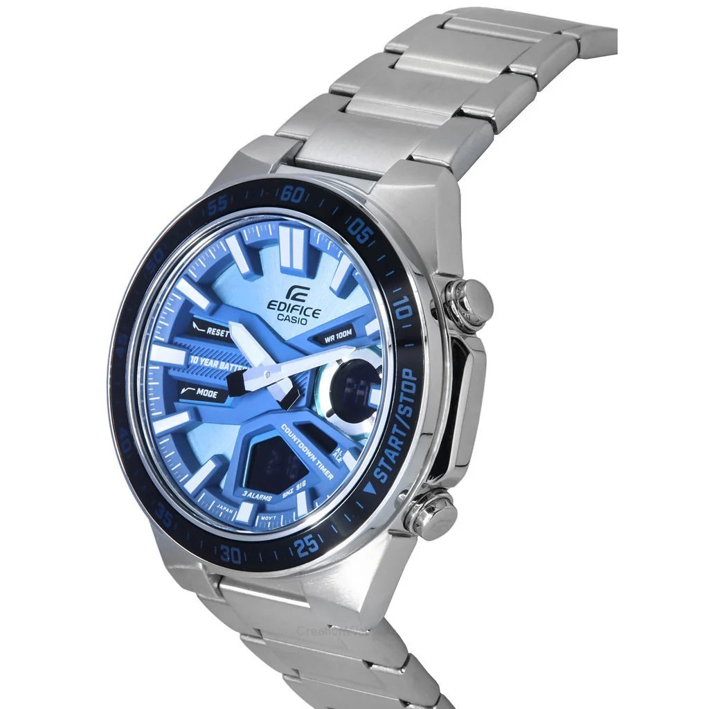 Reloj Casio Edifice EFV-C110D-2B Azul Acero 100M