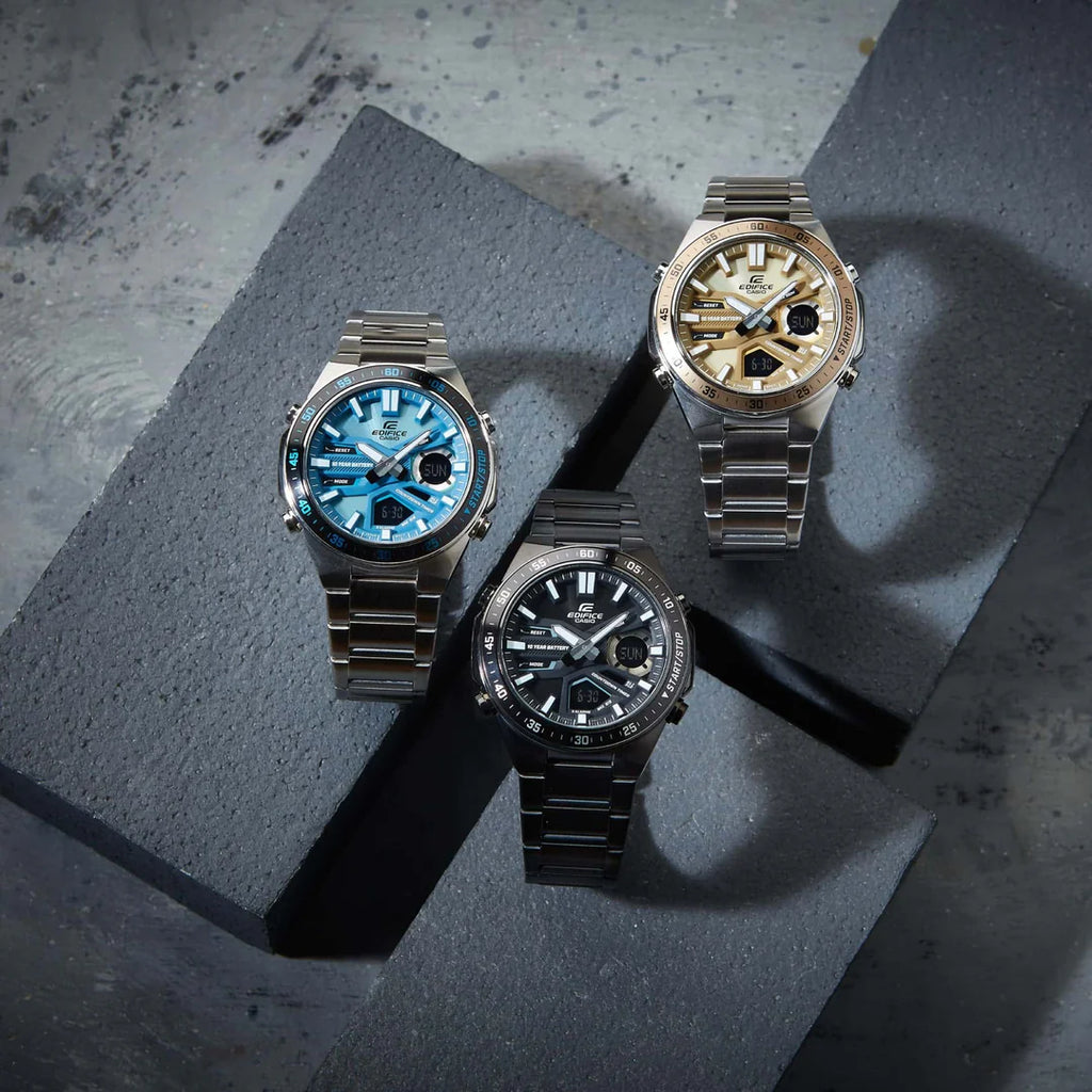Reloj Casio Edifice EFV-C110D-2B Azul Acero 100M