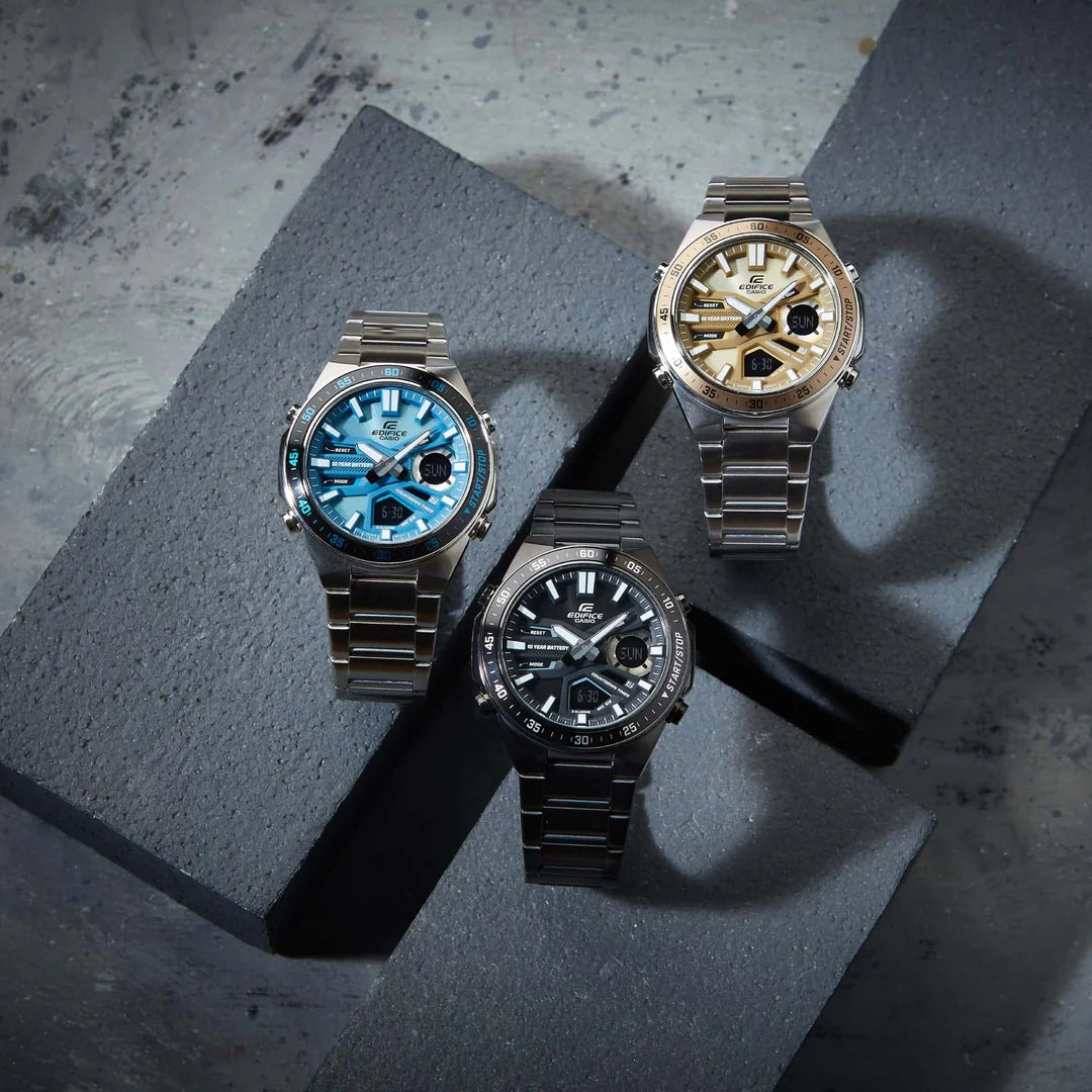 Reloj Casio Edifice EFV-C110D-2B Azul Acero 100M