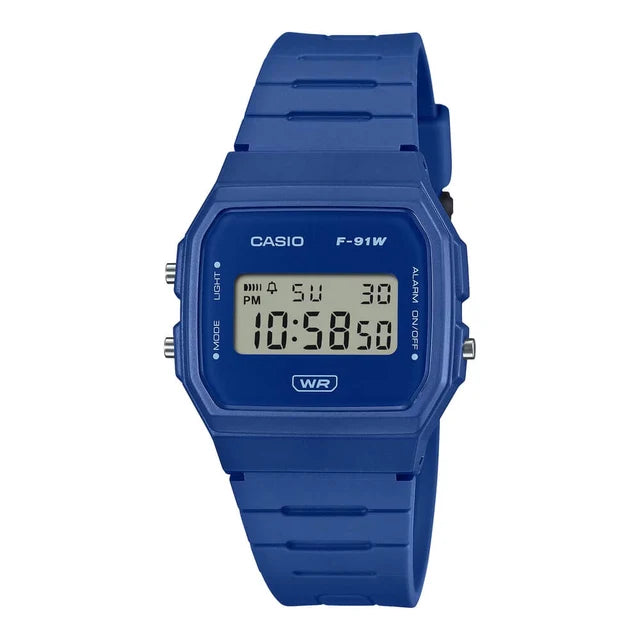 Reloj Casio F-91WB-2A1DF Digital Minimalista Batería 7 Años