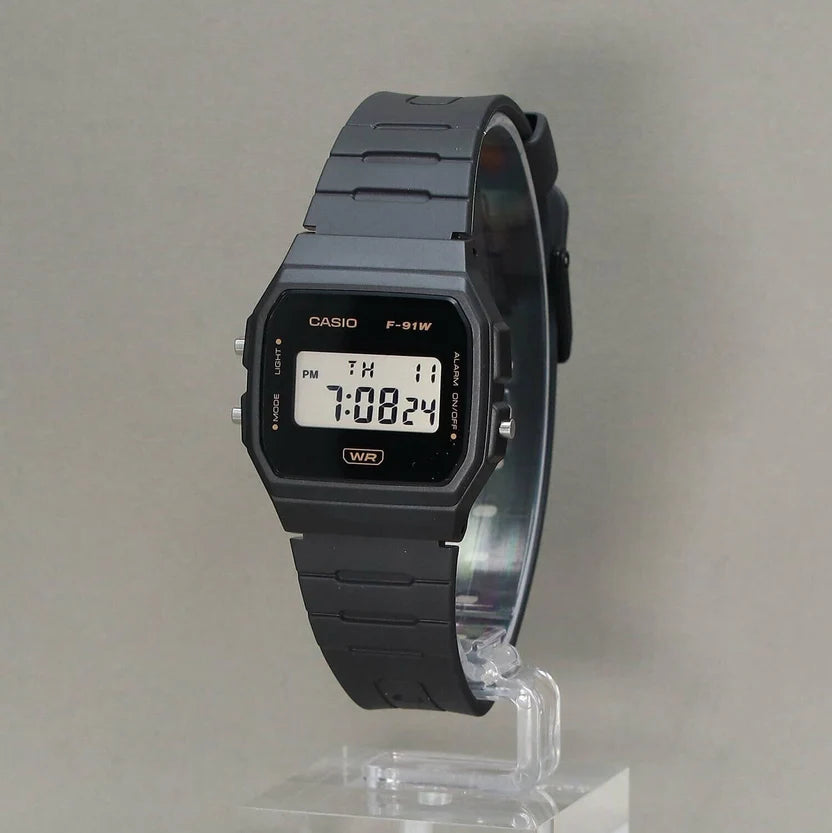 Reloj Casio F-91WB-8ADF Gris Digital Resina Biológica