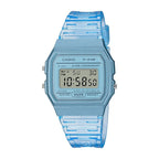 Reloj Casio F-91WS-2DF Digital Azul Translúcido Retro Resina