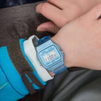 Reloj Casio F-91WS-2DF Digital Azul Translúcido Retro Resina