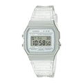 Reloj Casio F-91WS-7DF Digital Blanco Translúcido Retro Resina