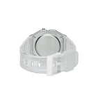 Reloj Casio F-91WS-7DF Digital Blanco Translúcido Retro Resina
