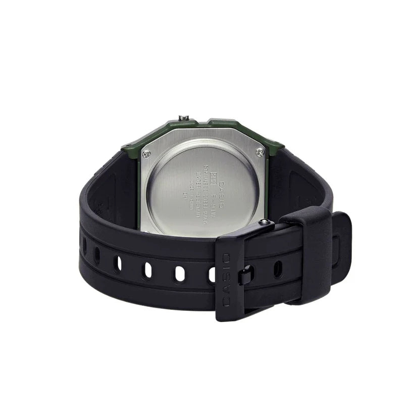 Reloj Casio F-91WM-3A Digital Verde Militar Resina