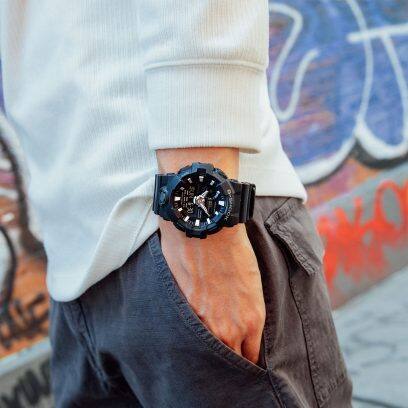 Reloj Casio G-SHOCK GA-700-1BDR Negro Analógico Digital 200M