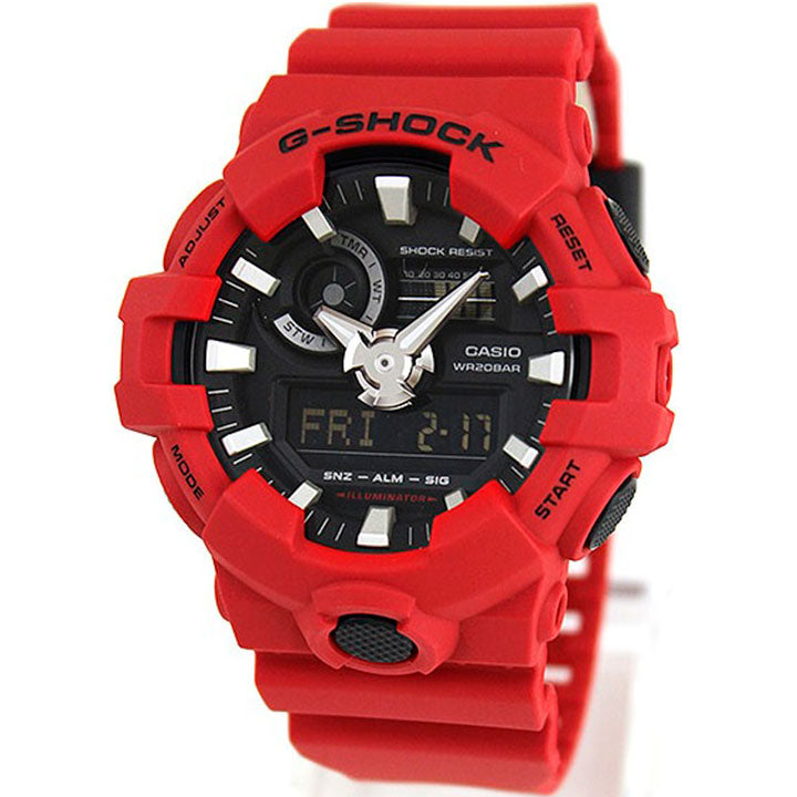 Reloj Casio G-SHOCK GA-700-4A Rojo 200M