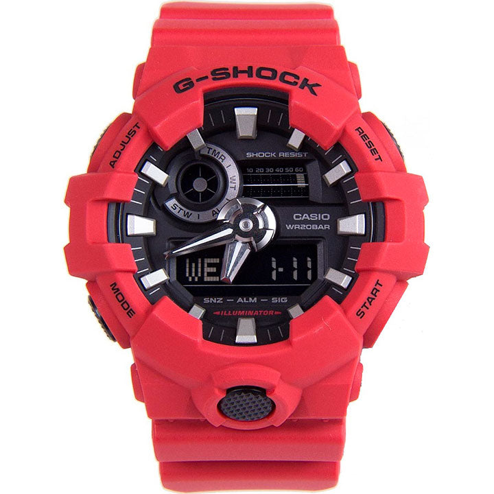 Reloj Casio G-SHOCK GA-700-4A Rojo 200M