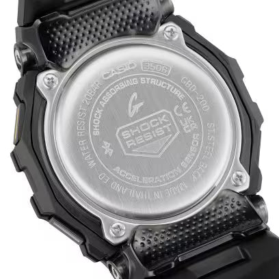 Reloj Casio G-SHOCK GBD-200-1A1 Negro Bluetooth 200M