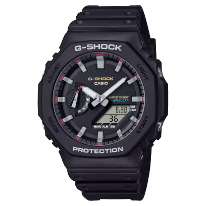 Reloj Casio G-SHOCK GA-2100RL-1A Negro Analógico Digital 200M