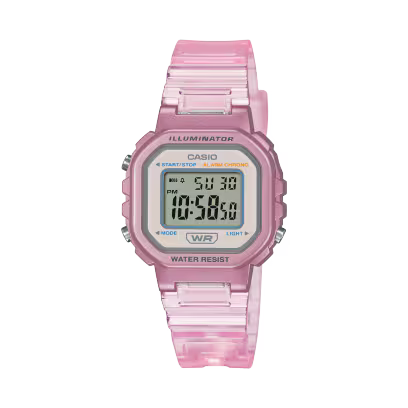 Reloj Casio LA-20WHS-4A Rosa Digital