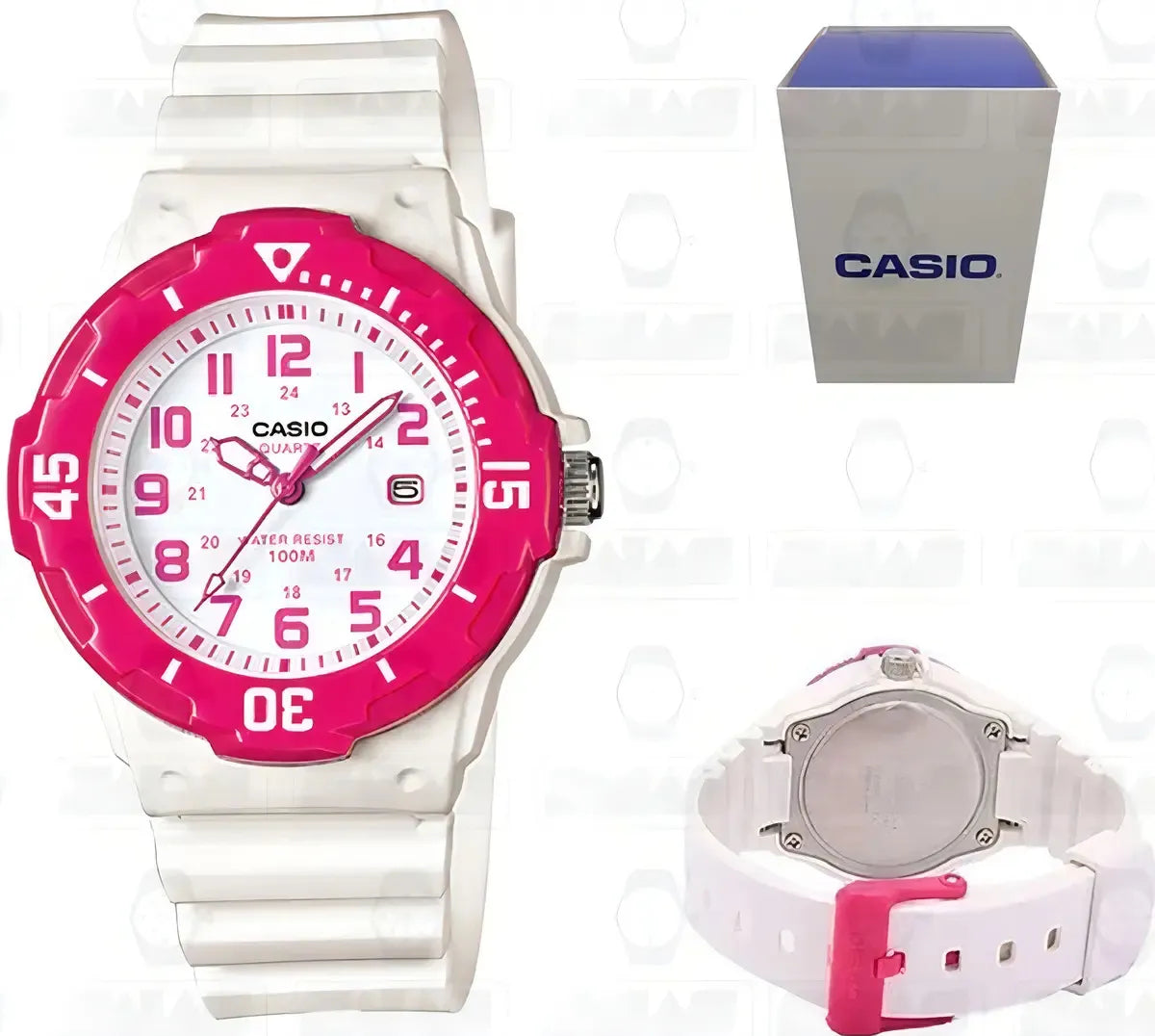 Reloj Casio LRW-200H-4BV Rosa 100M