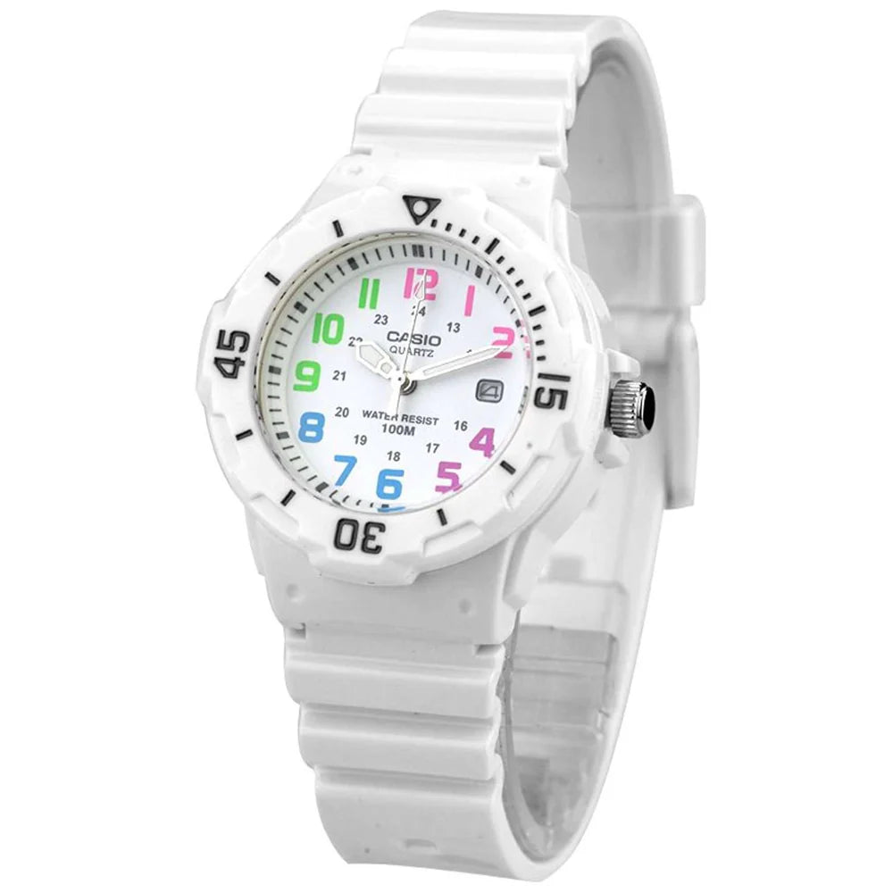Reloj Casio LRW-200H-7BV Blanco 100M