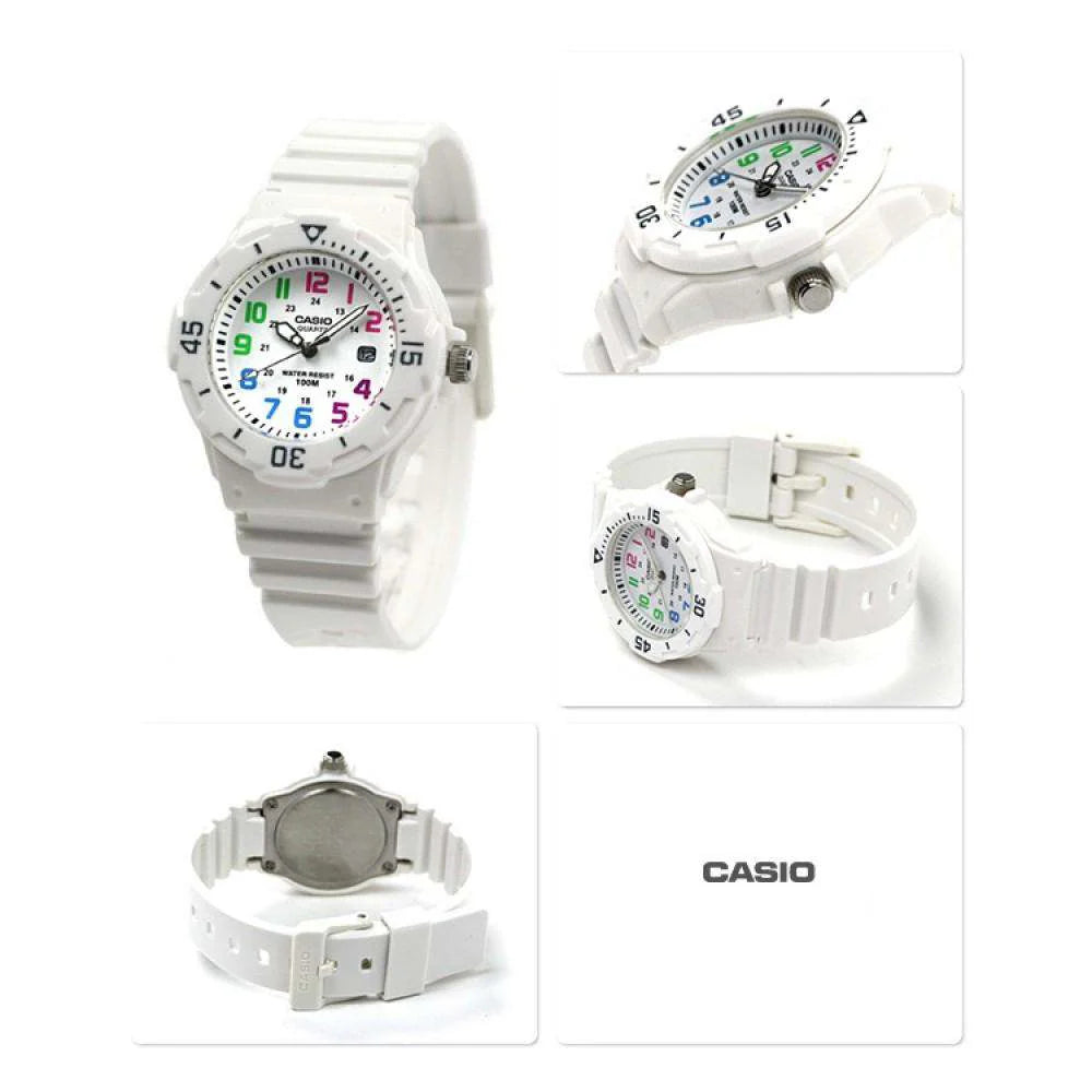 Reloj Casio LRW-200H-7BV Blanco 100M