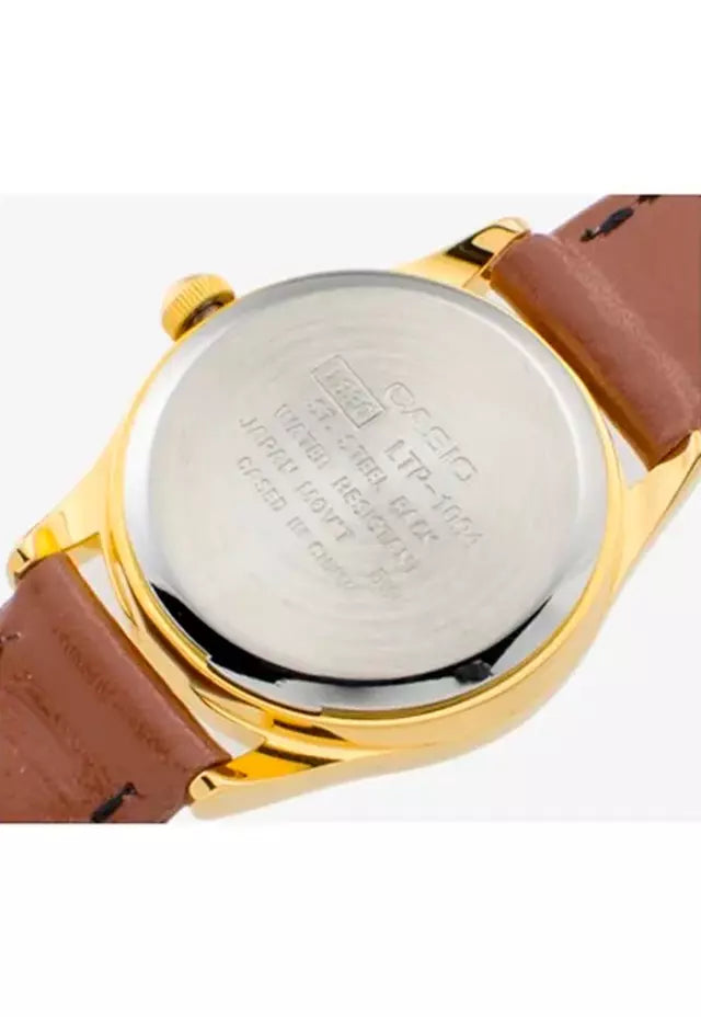 Reloj Casio LTP-1094Q-7B8R Dorado Cuero