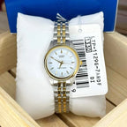 Reloj Casio LTP-1129G-7ARDF Dorado Acero Inoxidable Esfera Blanca Clásico