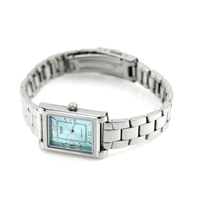 Reloj Casio LTP-1234DD-2ADF Acero Inoxidable Caja Tonneau