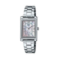 Reloj Casio LTP-1234DS-4ADF Mujer Acero Inoxidable Esfera Rosa 30M