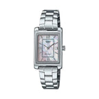Reloj Casio LTP-1234DS-4ADF Mujer Acero Inoxidable Esfera Rosa 30M
