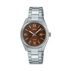 Reloj Casio LTP-1302DD-5AVDF Marrón Acero Inoxidable 50M