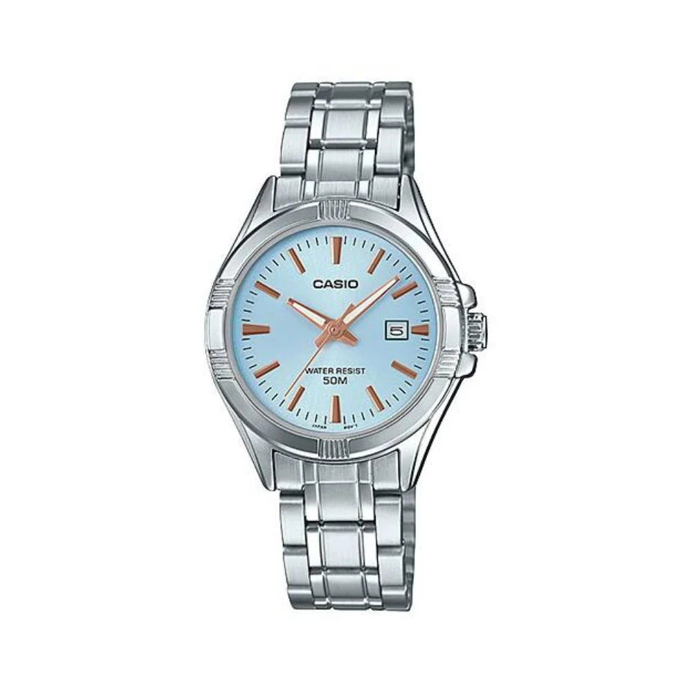 Reloj Casio LTP-1308D-2AVDF Acero Inoxidable Fecha 50M
