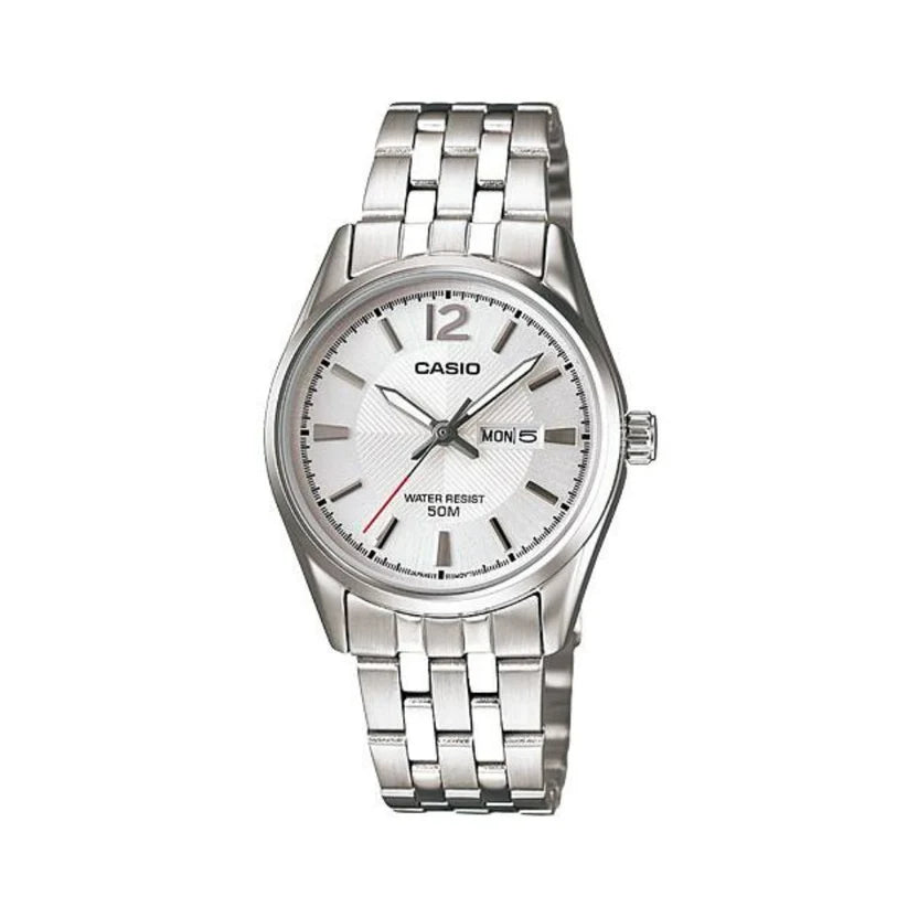 Reloj Casio LTP-1335D-7AVDF Acero Día Fecha 50M