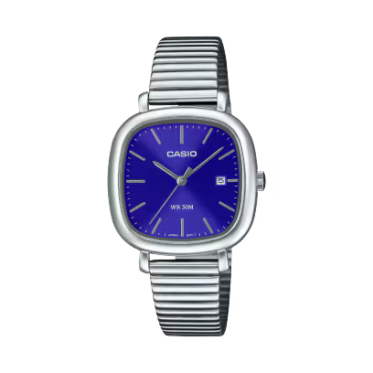 Reloj Casio LTP-B166D-2A Azul Acero 50M