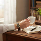 Reloj Casio LTP-V001GL-1BUDF Dorado Cuero Cristal Mineral